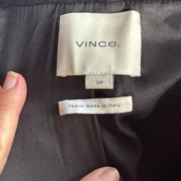 Vince Italian Wool Cropped Peacoat - Picture 13 of 16